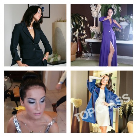 Backstage foto z focení s nádhernou  Nikolou Buranskou.